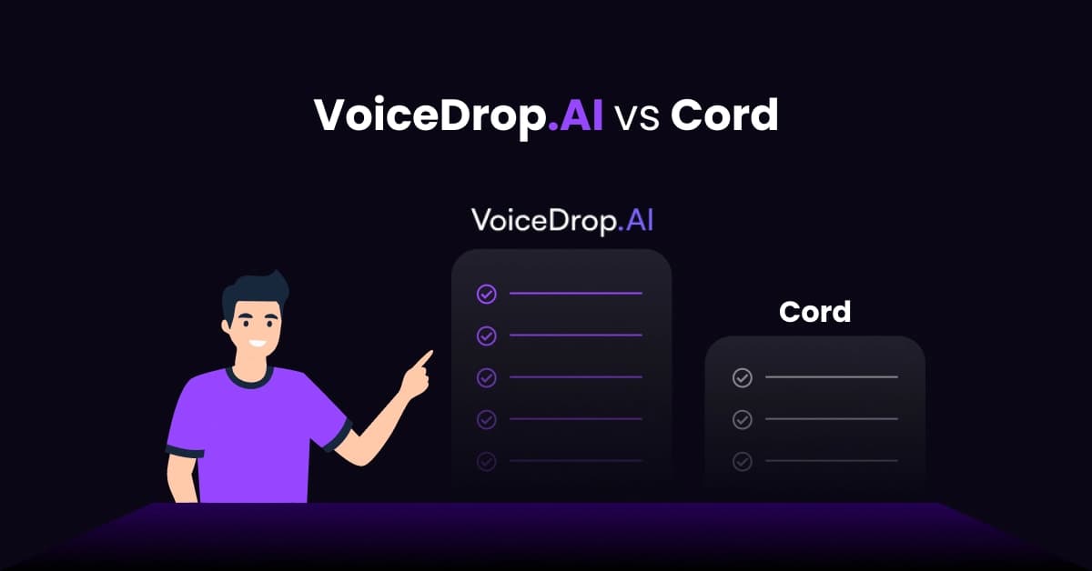 VoiceDrop vs Cord: Which One Delivers Better Results?