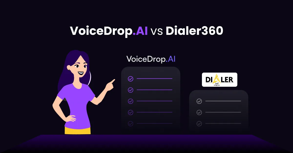 VoiceDrop vs Dialer360: Choosing the Best Communication Tool