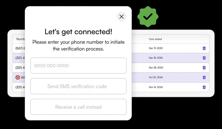Verify any number with