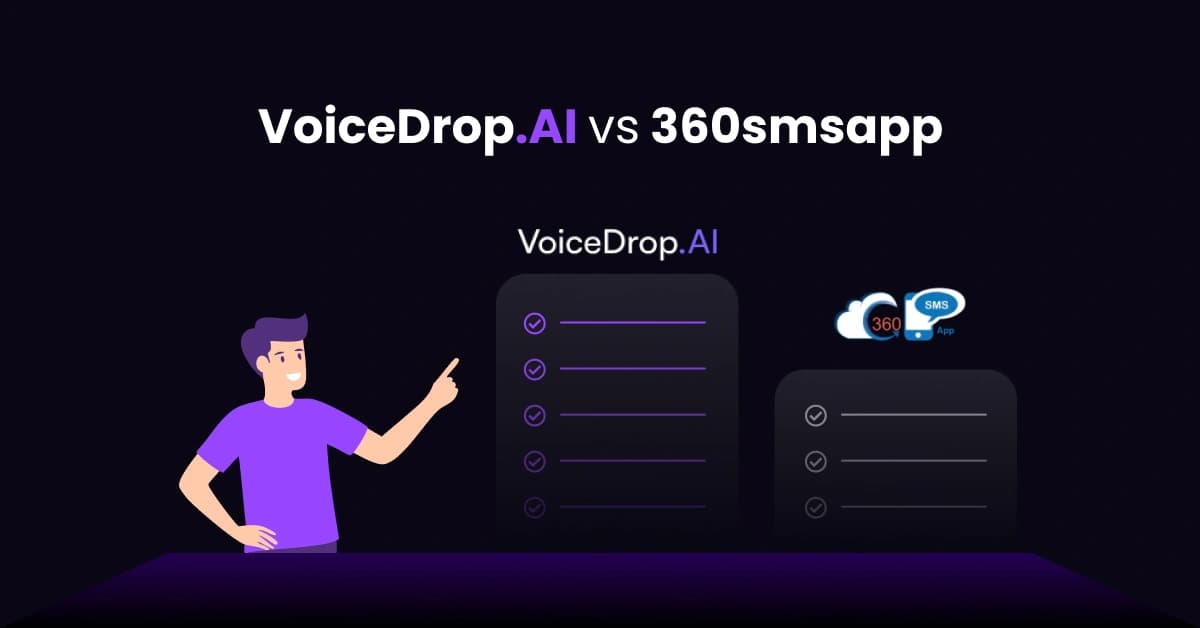 A Detailed Comparison: Voicedrop vs 360 SMS App