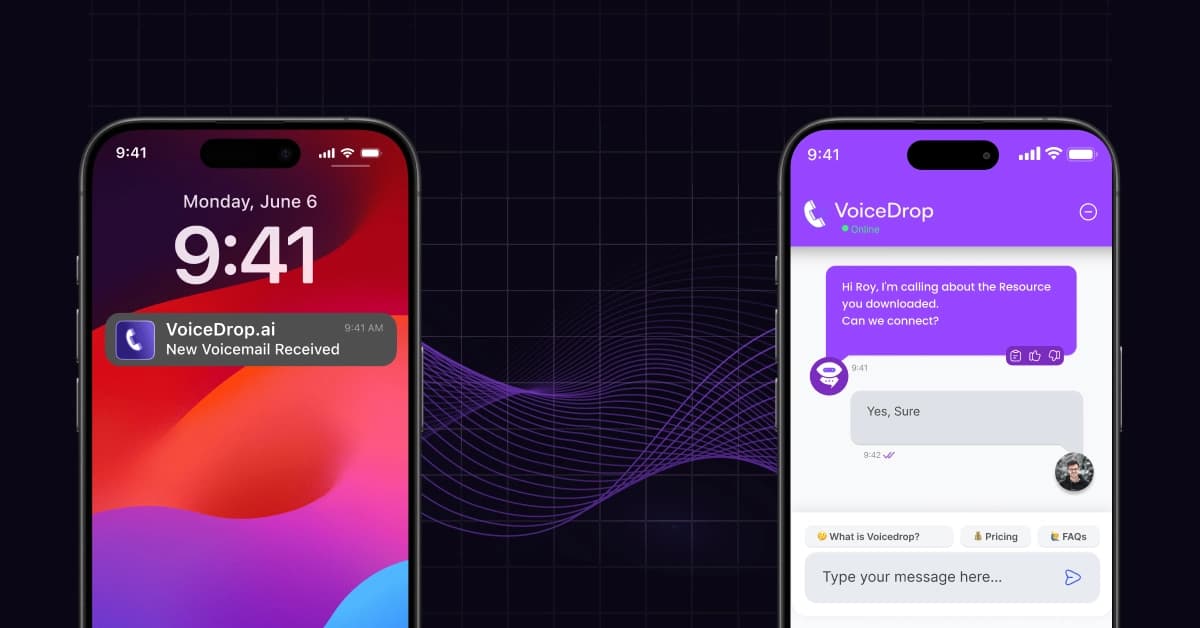 How Conversational AI Outreach Using Ringless Voicemail