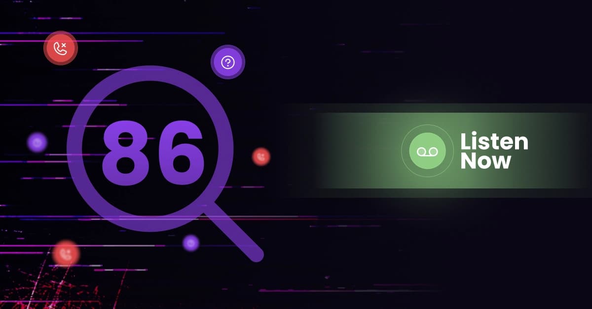 What Does 86 Mean on Voicemail? Explained for Callers