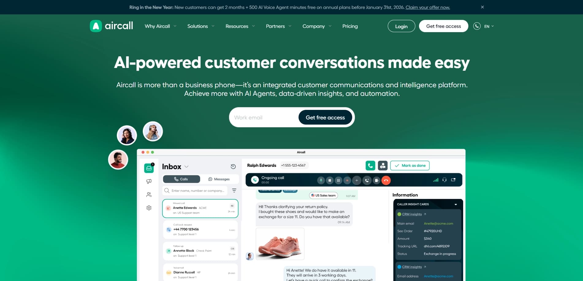 Aircall Review 2026: Features, Pricing, and AI Capabilities