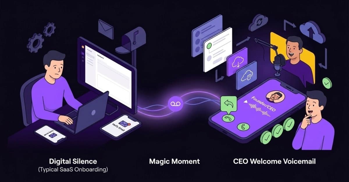 SaaS Onboarding Best Practices: CEO Welcome Voicemail