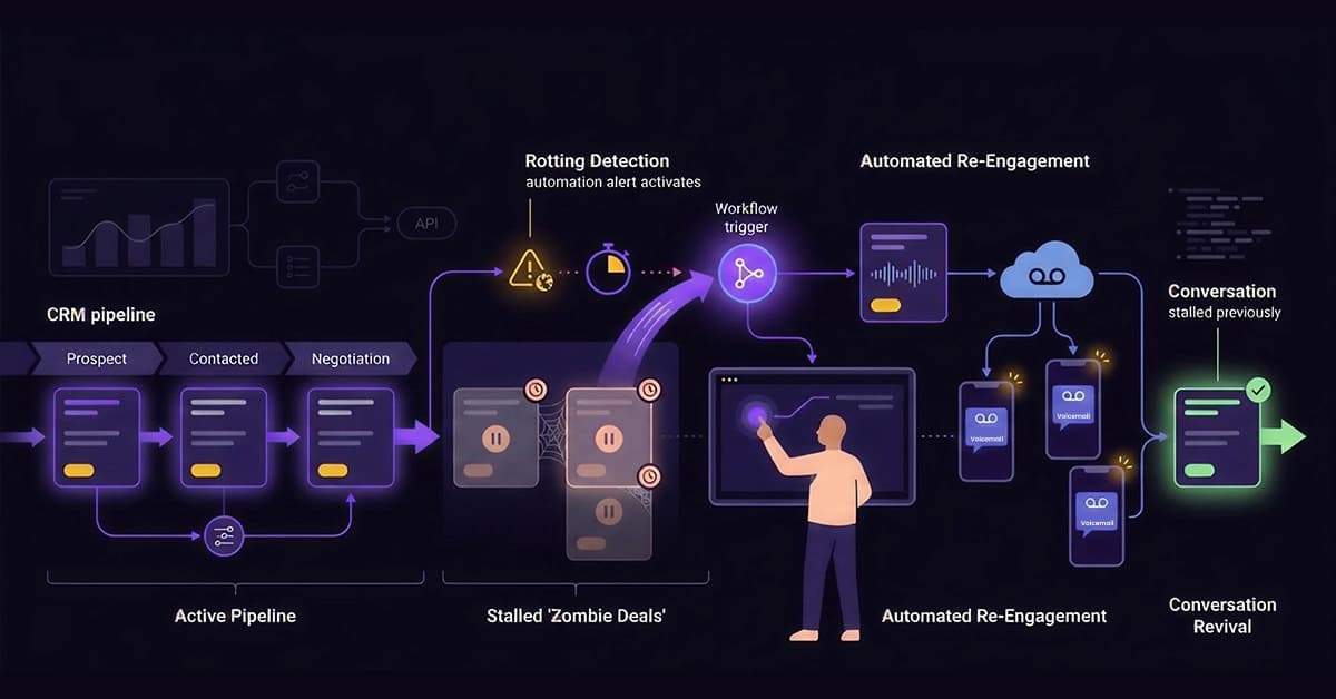 Automating Pipedrive Lead Follow-Up When Deals Stall