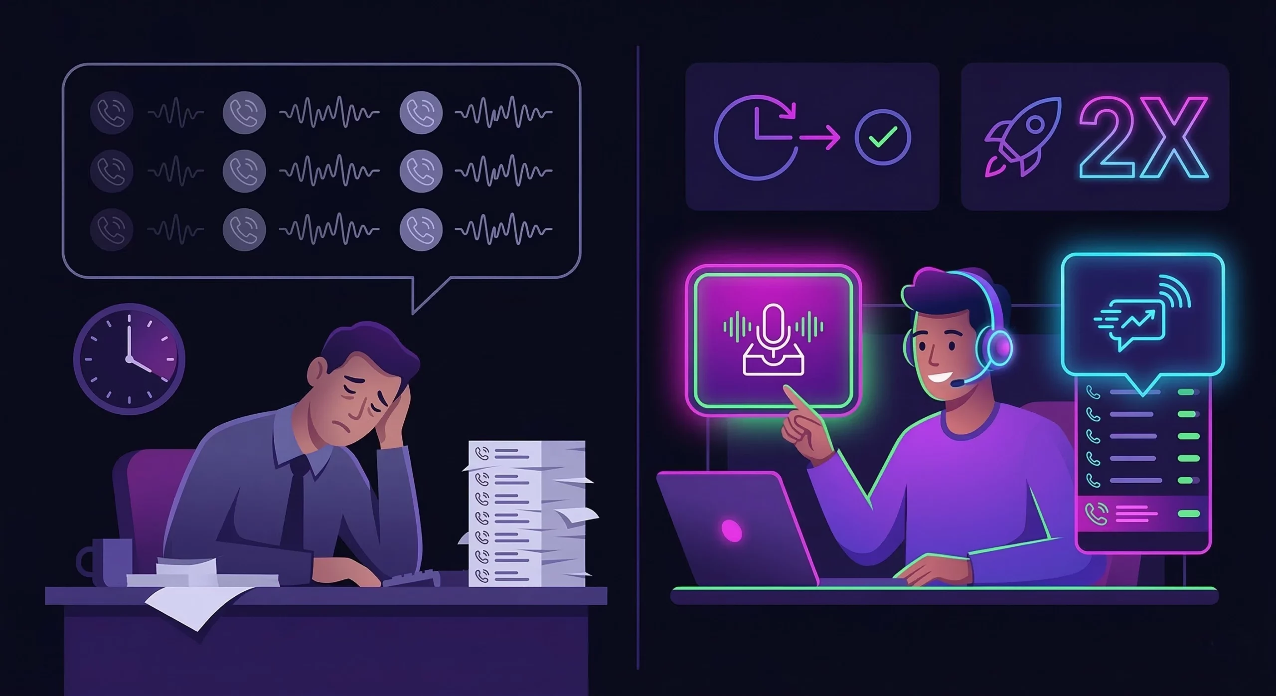 Power Dialer with Voicemail Drop: Crush Your Call List in Half the Time