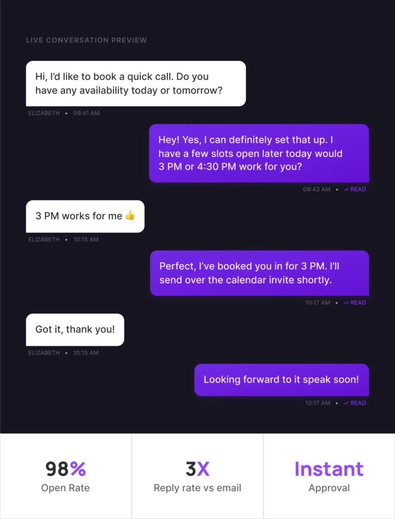 Meet VoiceDrop SMS - two-way texting