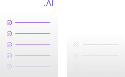 The infographic showcases a side-by-side comparison of VoiceDrop vs. JustDeliverIt. On the left, purple checkmarks highlight five benefits of Planning + AI, while the right column presents three advantages of Traditional methods with gray checkmarks. VoiceDrop Ringless Voicemails