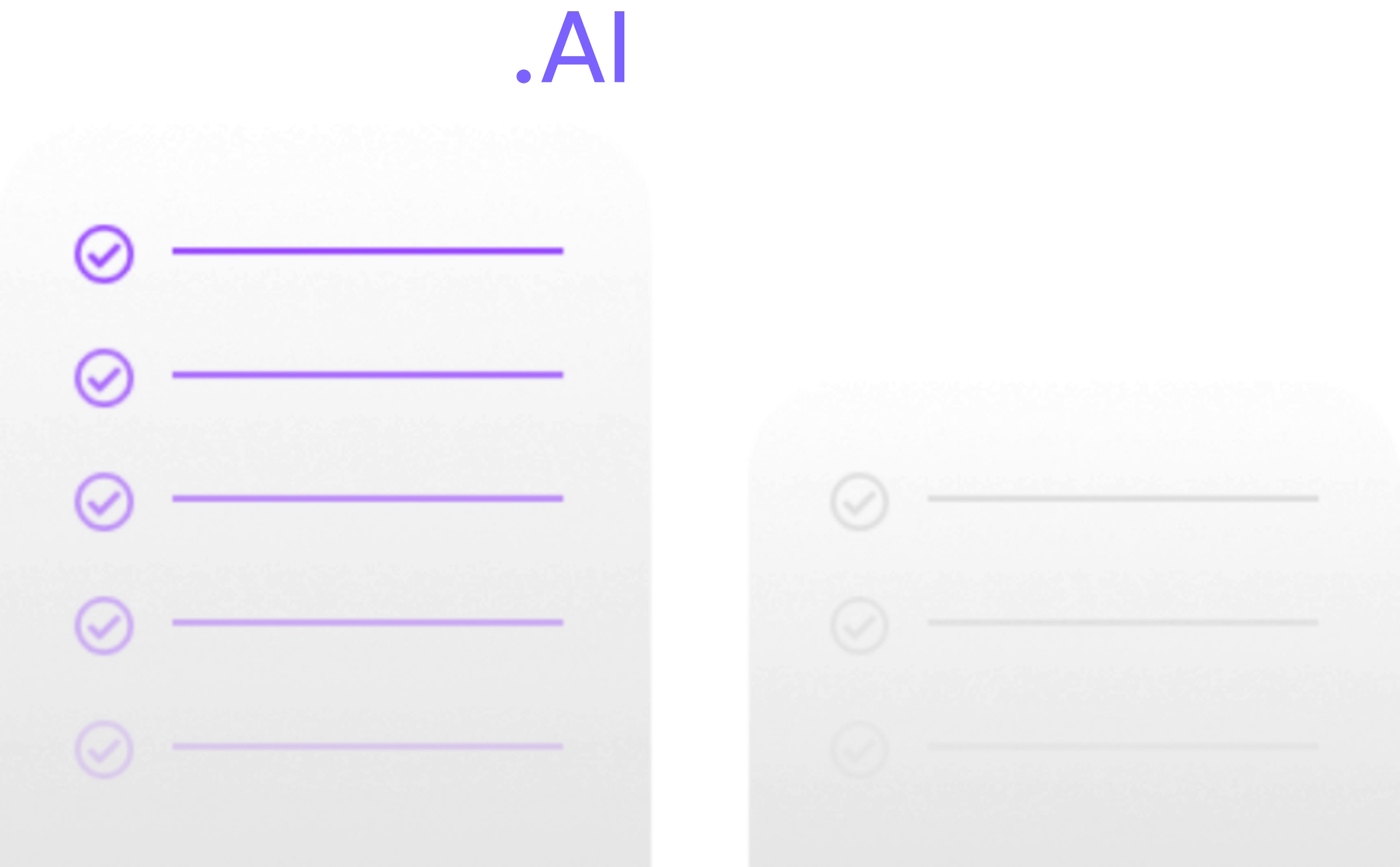 Comparison chart illustrating VoiceDrop vs Mumble: VoiceDrop.AI boasts numerous features with striking purple checks, whereas Mumble has fewer capabilities marked by subdued gray checks. VoiceDrop Ringless Voicemails