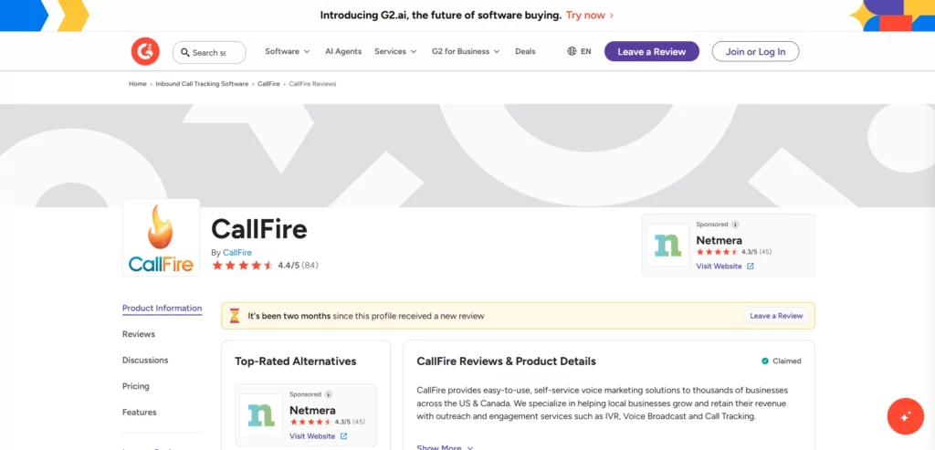 CallFire G2 Review