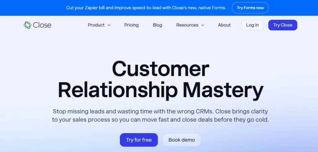 Close Homepage