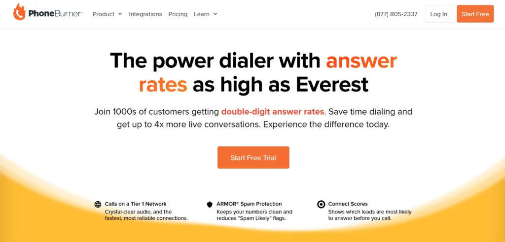 PhoneBurner Homepage 5
