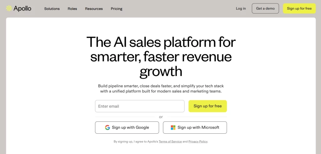 Apollo Homepage 2