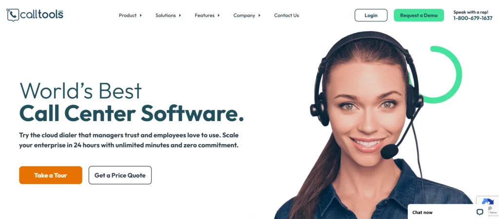 Calltools Homepage