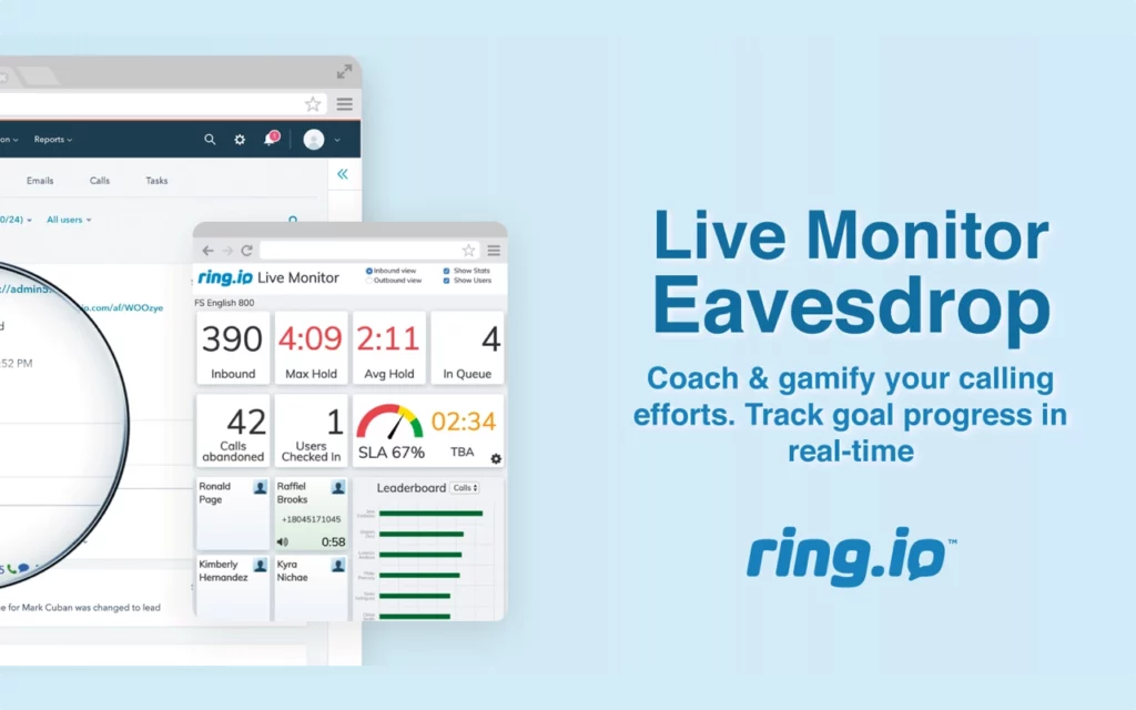 Ring.io Dashboard