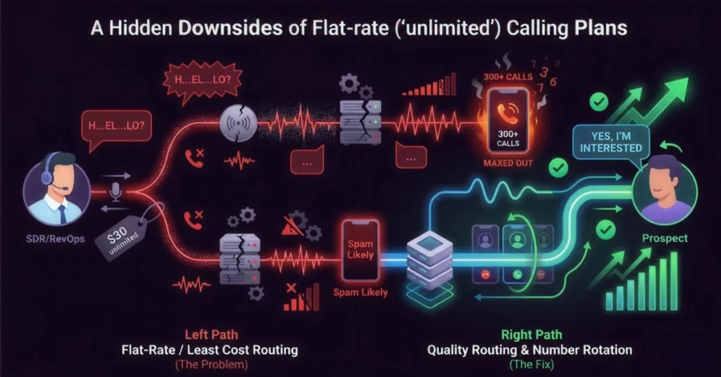 Unlimited Calling Plans for Telemarketing The Hidden Downsides of Flat Rate Calling
